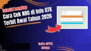 Cara Cek NRG Online 2026 di Info GTK dan SIMPKB, Guru Wajib Tahu