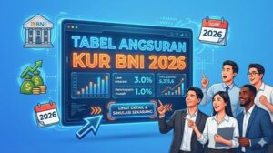 Tabel Angsuran KUR BNI 2026 Terbaru, Simulasi Cicilan dan Syarat Pengajuan Lengkap