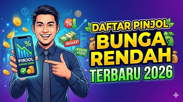 Daftar Pinjol Bunga Rendah Terbaru 2026 yang Terdaftar di OJK