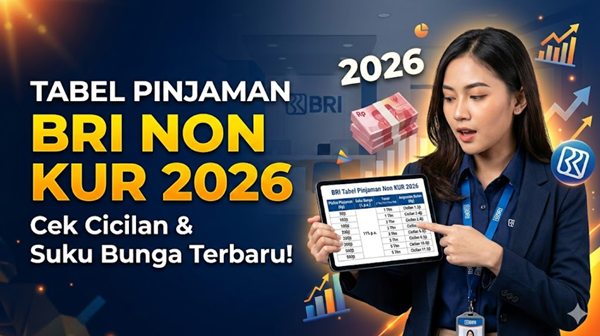 Tabel Pinjaman BRI Non KUR 2026 Lengkap dengan Simulasi Angsuran Terbaru